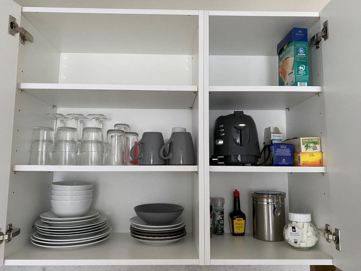 Modernes Apartment - Zentrale Lage - Kostenloses Parken アンベルク エクステリア 写真